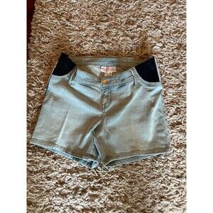 Under Belly Maternity Jean Shorts - Isabel Maternity by Ingrid & Isabel Size 4